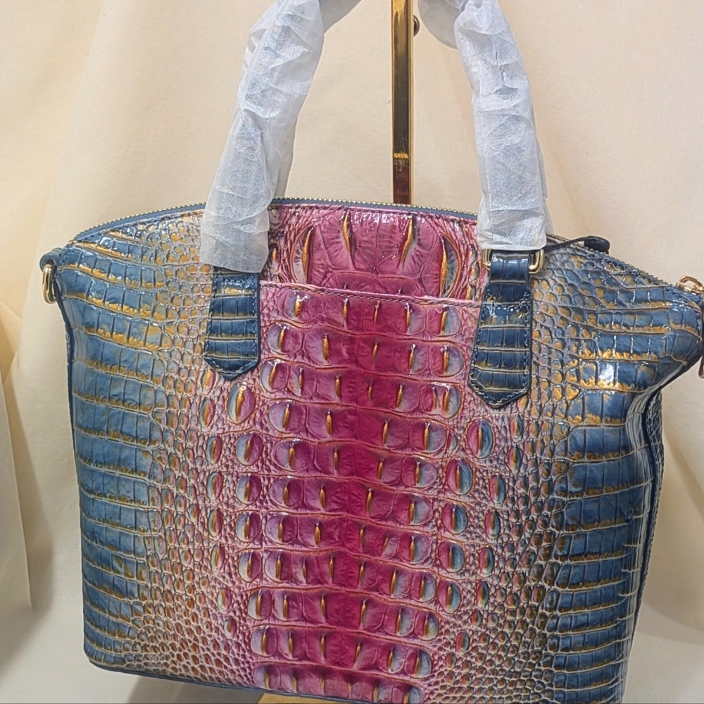 NWT Brahmin Duxbury in Violet Quartz Ombre - Picture 3 of 11